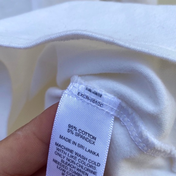 Express Womens size small long sleeve white scoop neck dressy casual top blouse - Picture 6 of 6